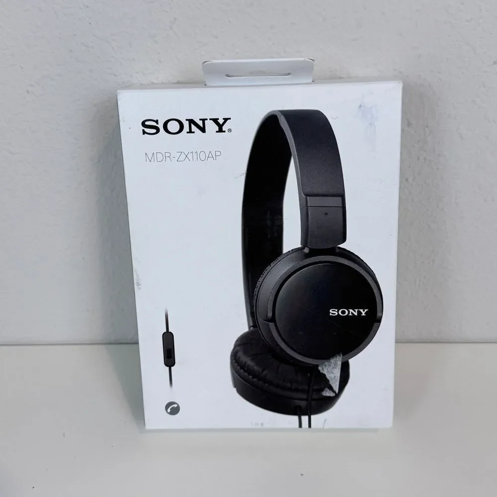 Sony On-Ear Headphones MDR-ZX110AP NIP Open Box